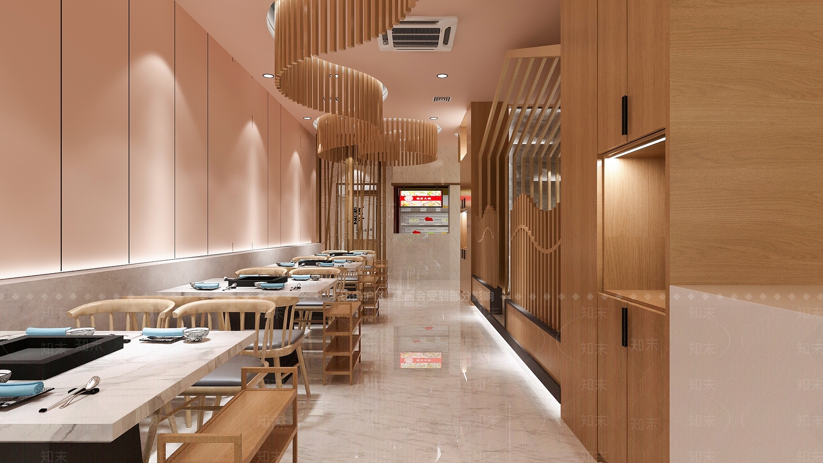 现代火锅店3D模型下载【ID:1103793030】