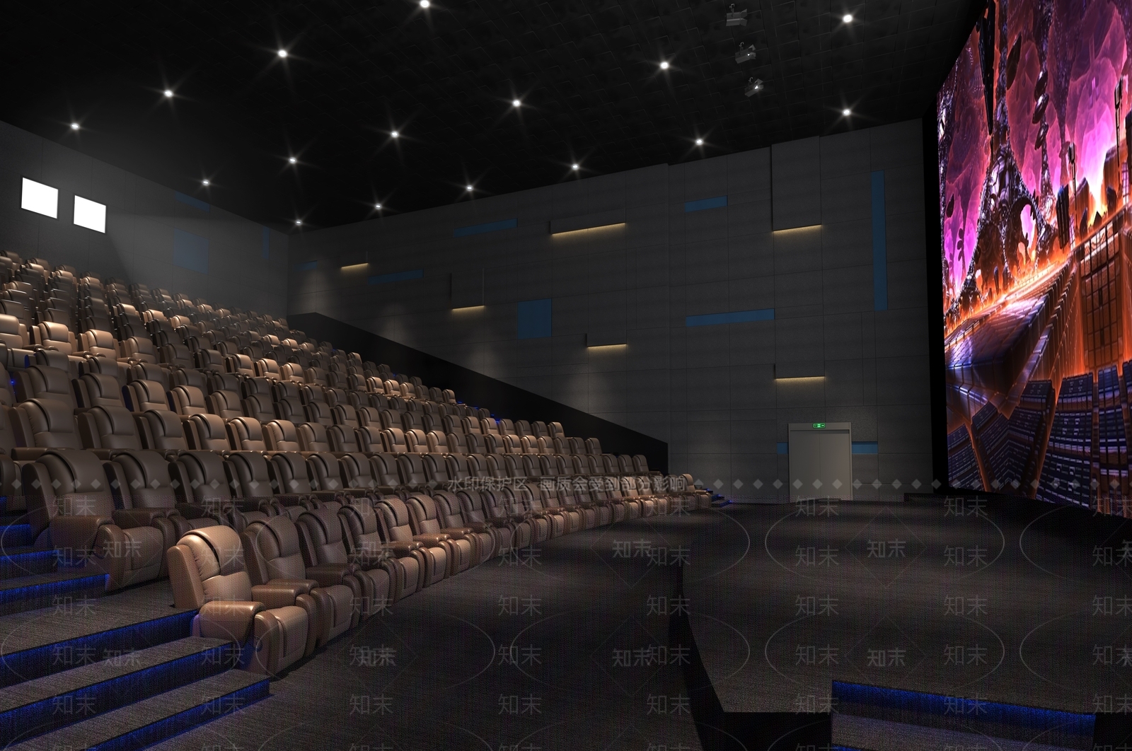 现代电影院3D模型下载【ID:1103810523】
