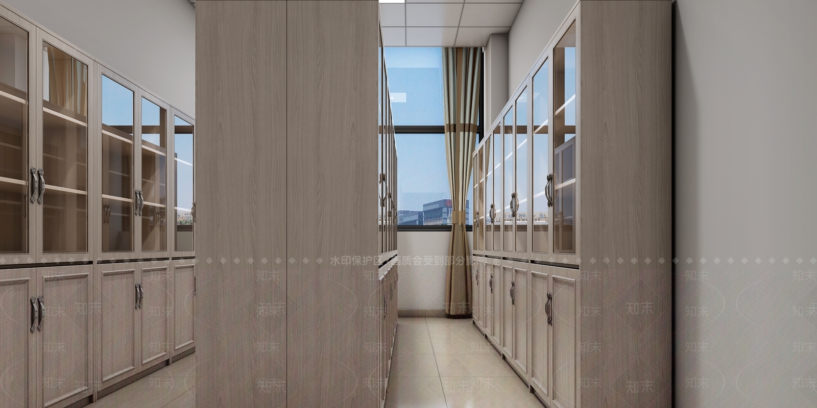 现代图书馆典藏室3D模型下载【ID:1103929799】