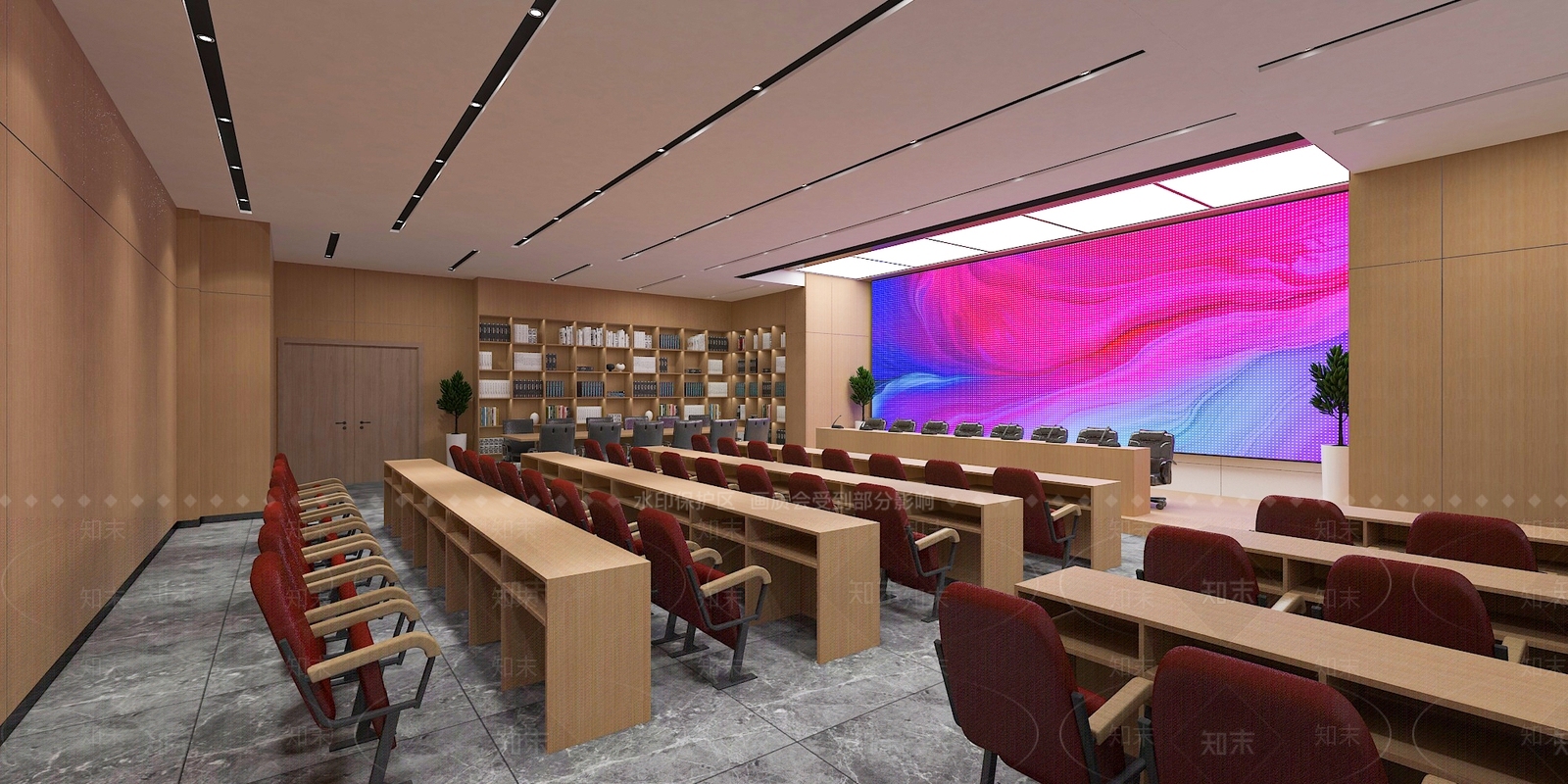 现代报告厅3D模型下载【ID:1103954812】