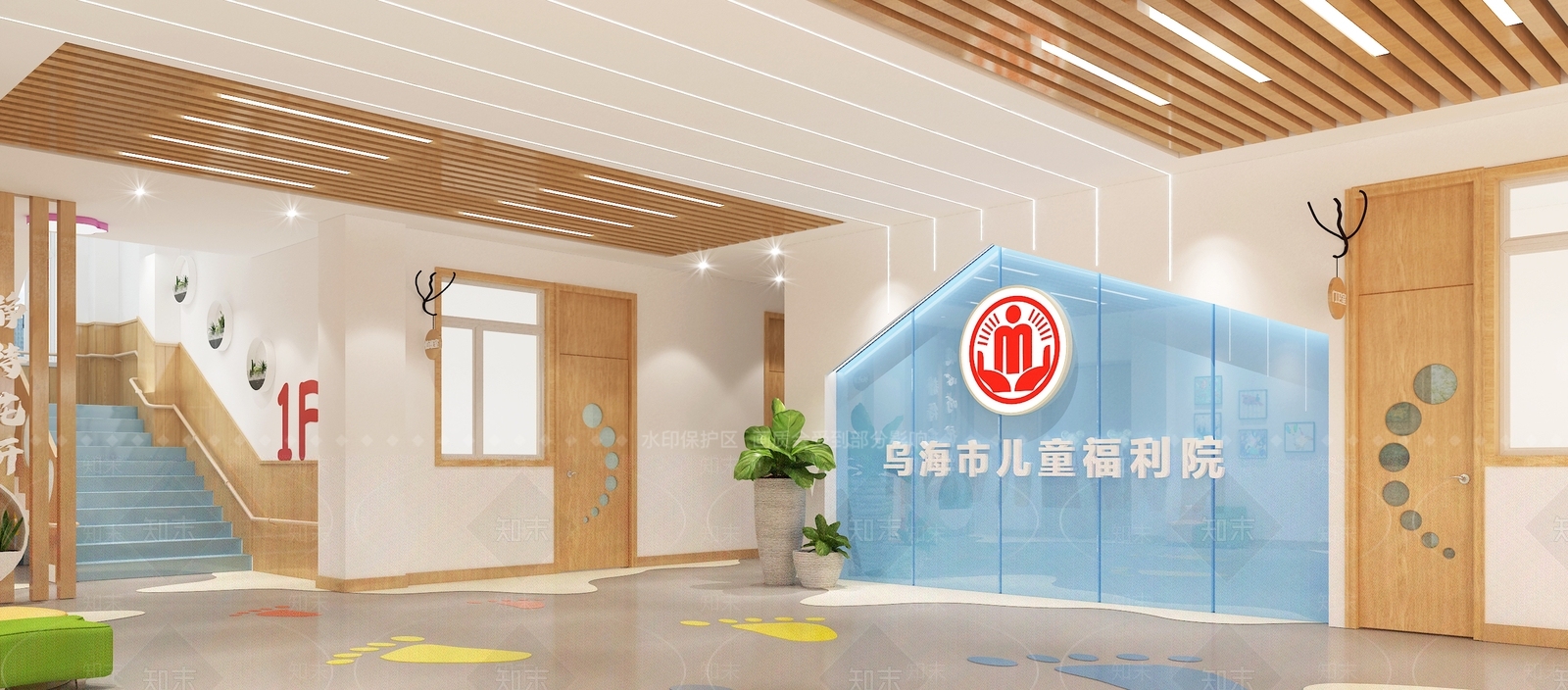 现代福利院3D模型下载【ID:1103956561】