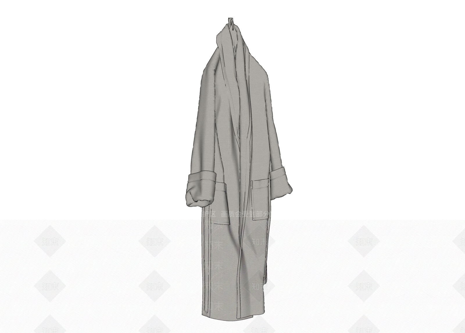 现代服装SU模型下载【ID:1103968131】