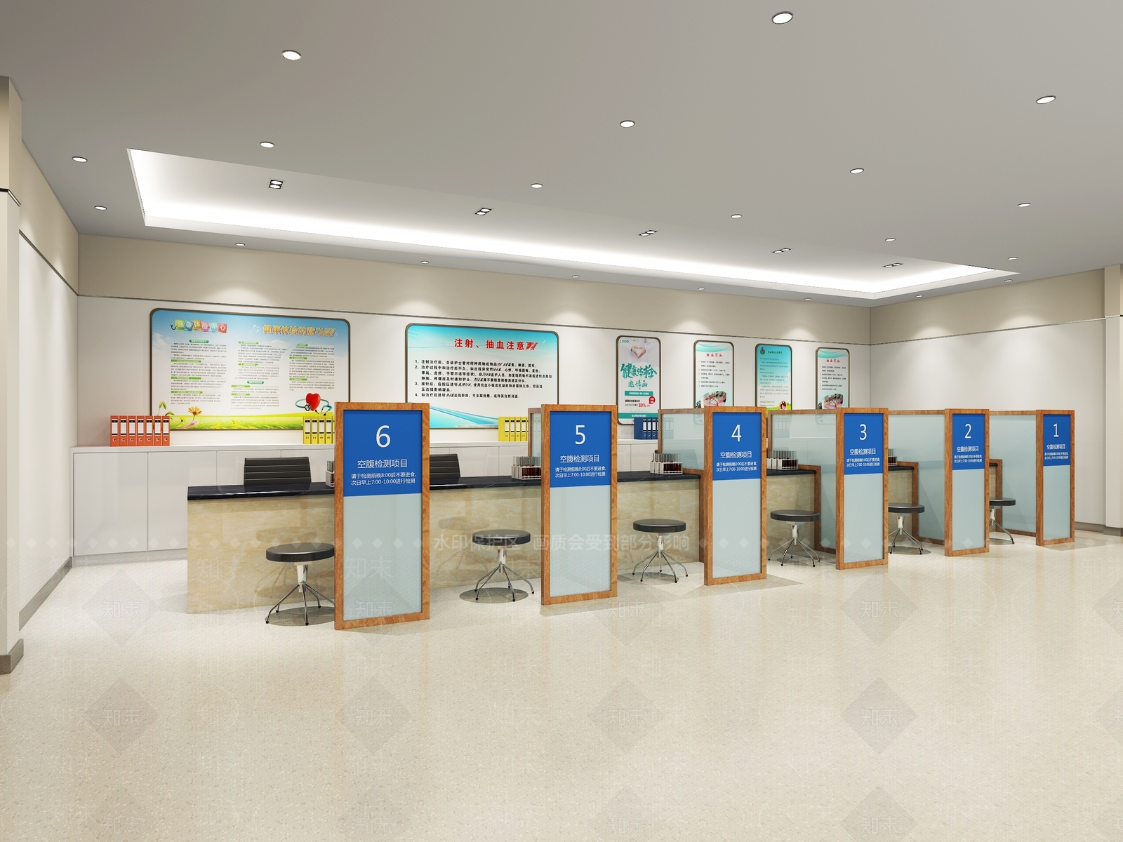 现代医院3D模型下载【ID:1103977685】