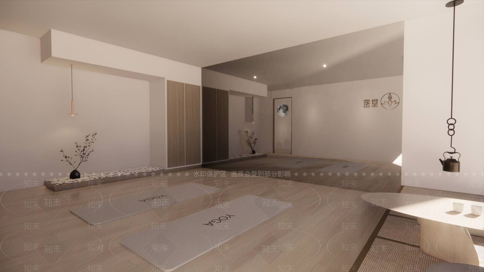 侘寂接待室SU模型下载【ID:1103987951】