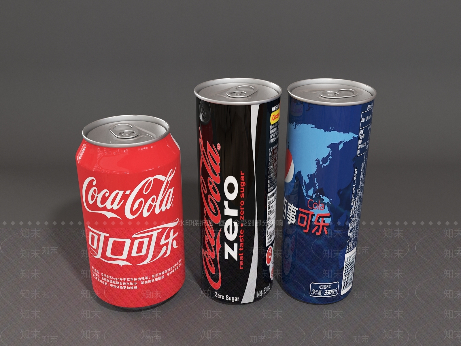 现代可口可乐3D模型下载【ID:1104055281】