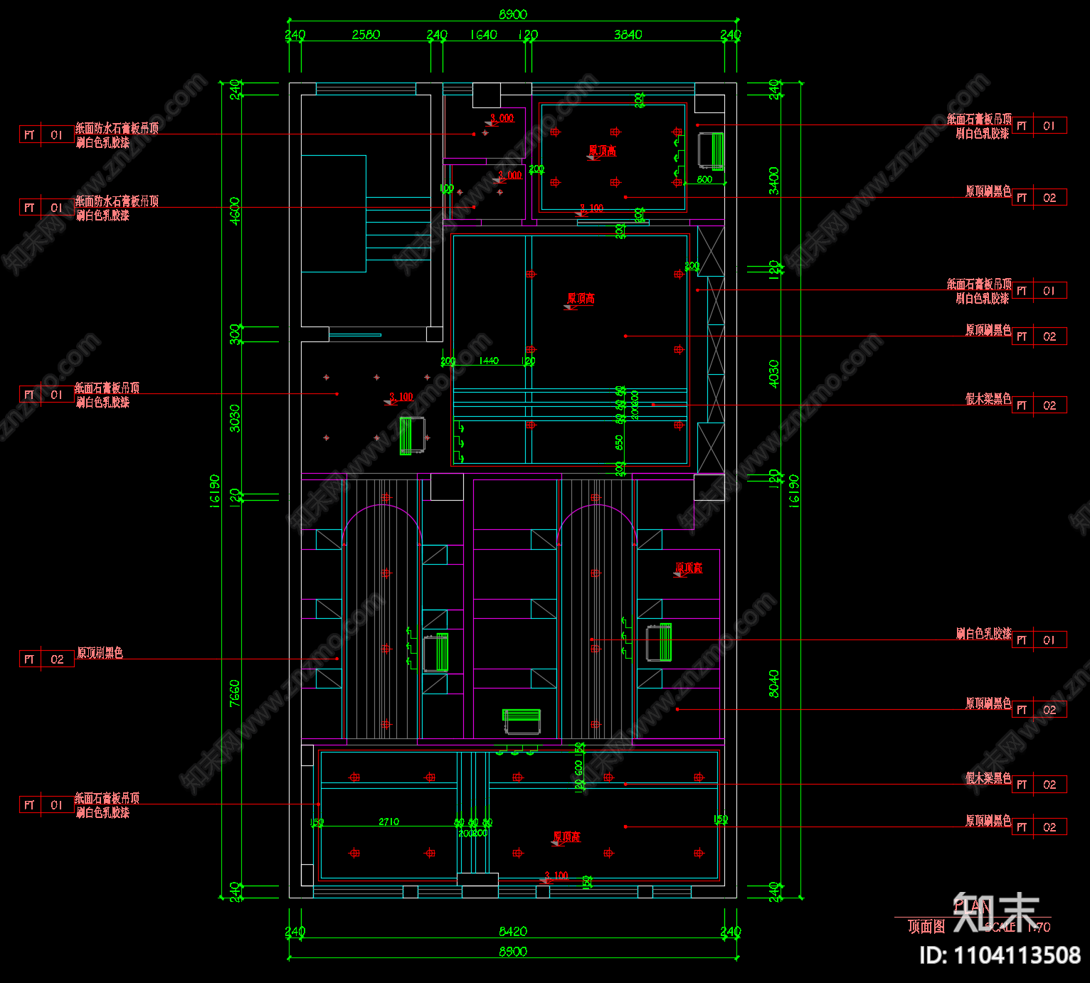 CADcad施工图下载【ID:1104113508】