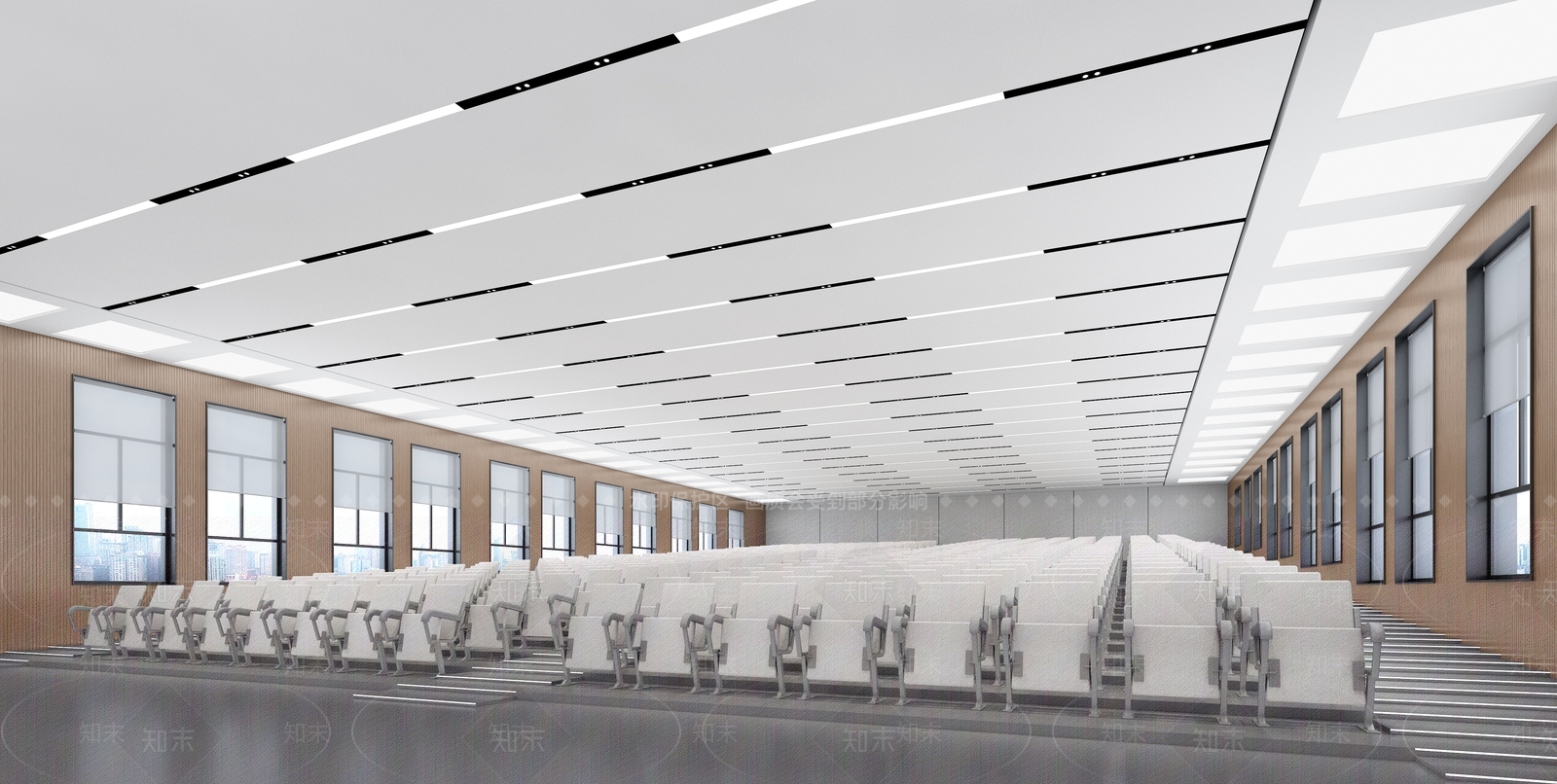 现代报告厅3D模型下载【ID:1104148578】