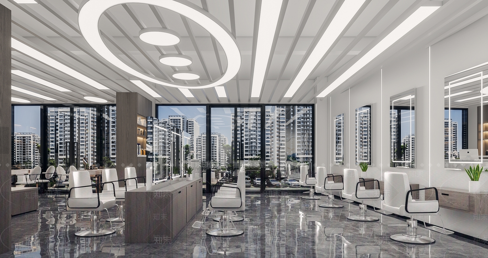 现代理发店3D模型下载【ID:1104150273】