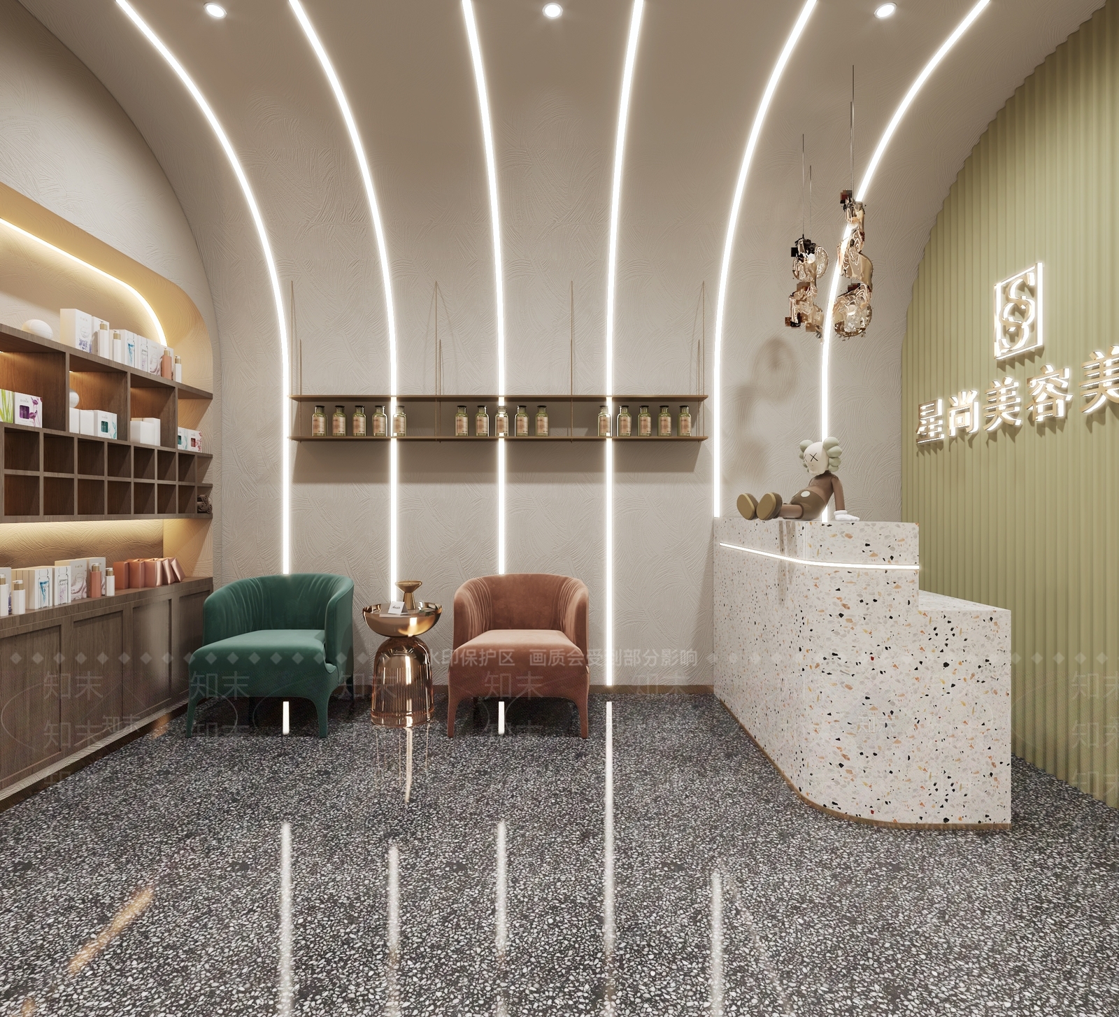 现代理发店3D模型下载【ID:1104166047】