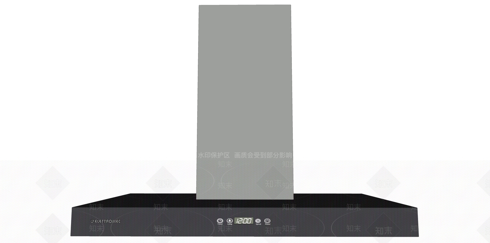 现代油烟机SU模型下载【ID:1104201505】