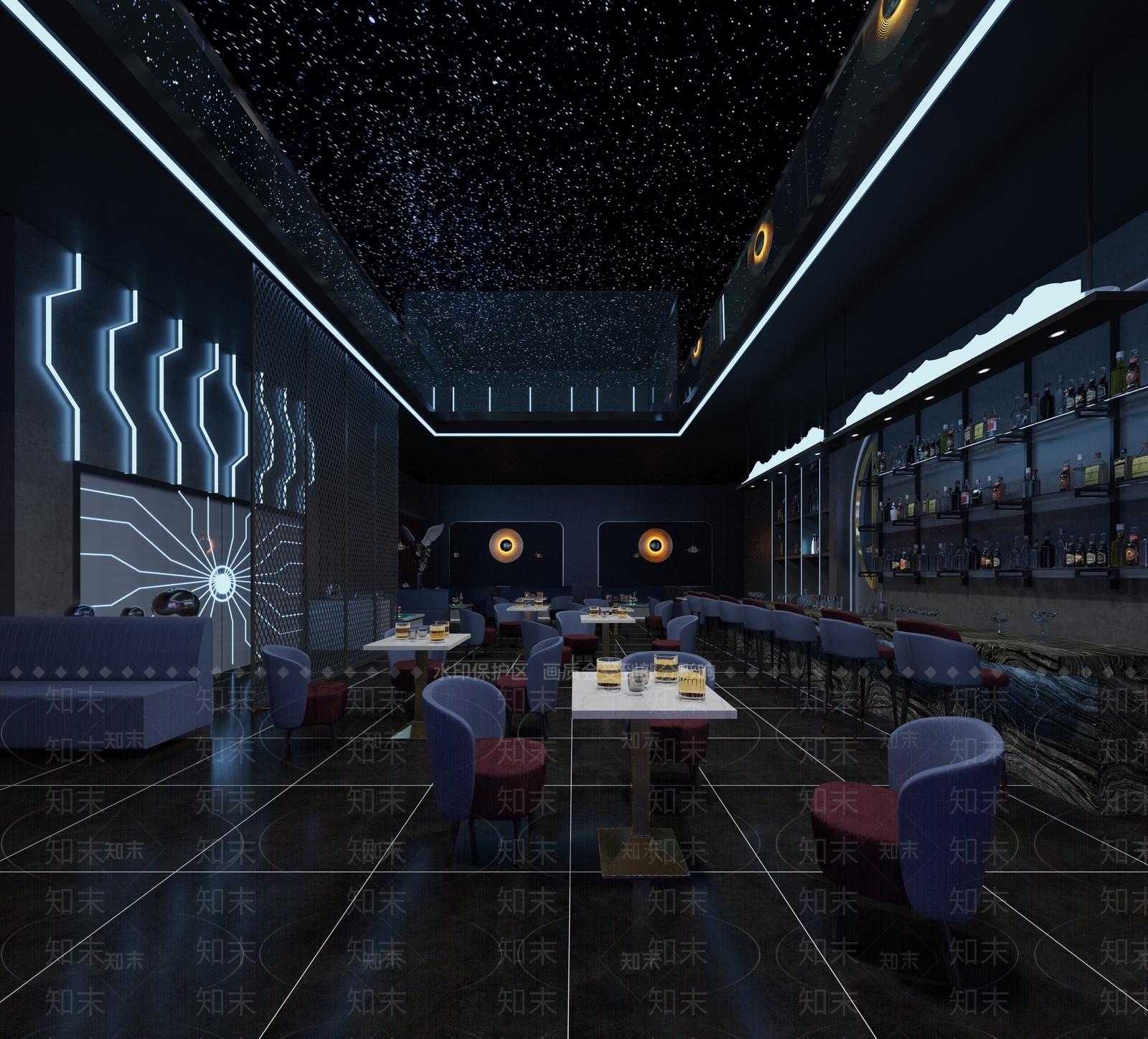 现代酒吧3D模型下载【ID:1104205735】