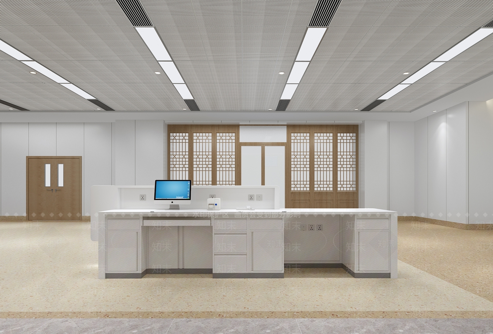 现代医院3D模型下载【ID:1104215336】