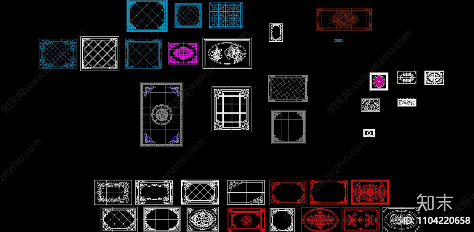 中式施工图下载【ID:1104220658】