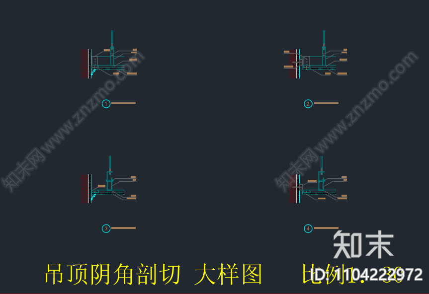 快餐店cad施工图下载【ID:1104222972】