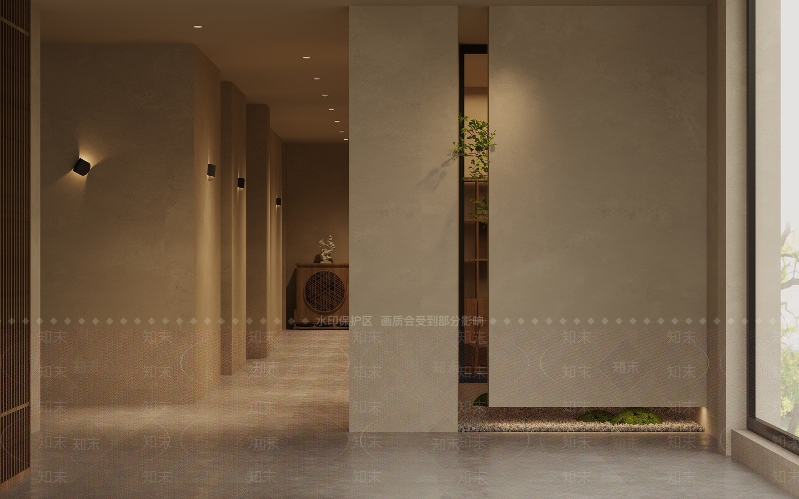 新中式民宿3D模型下载【ID:1104241808】