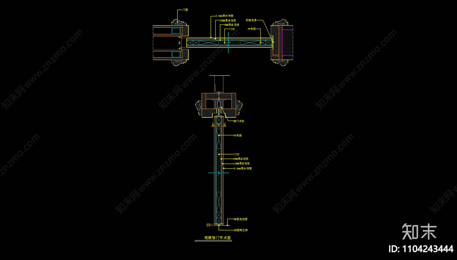 CAD通用节点施工图下载【ID:1104243444】