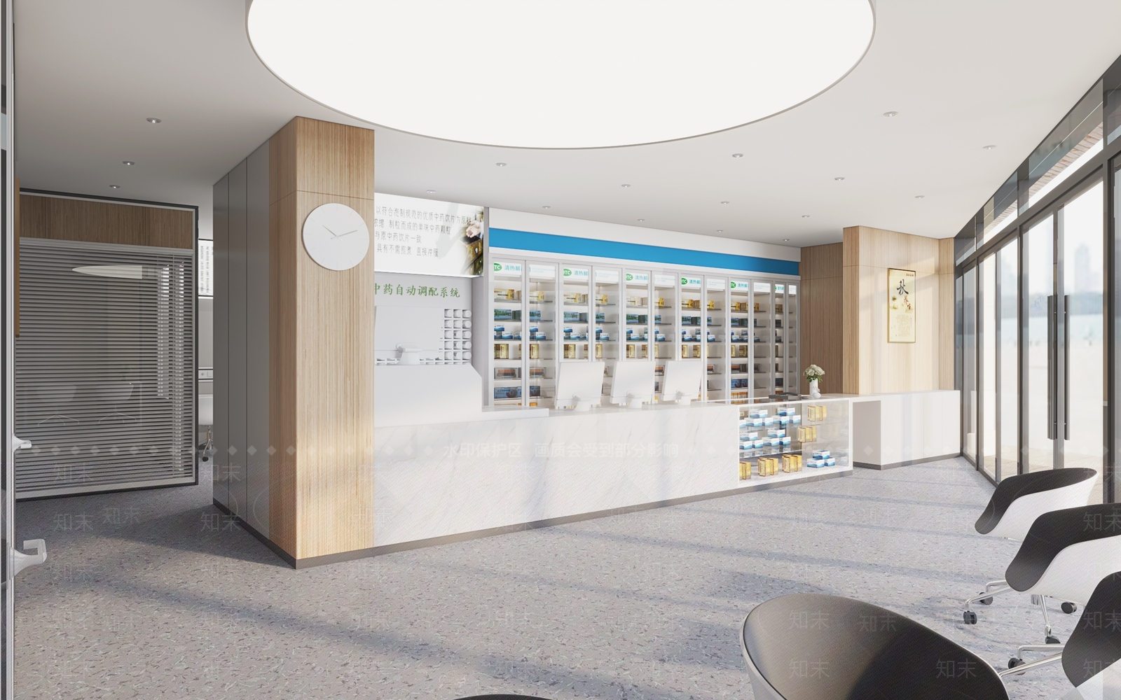 现代医院3D模型下载【ID:1104266665】