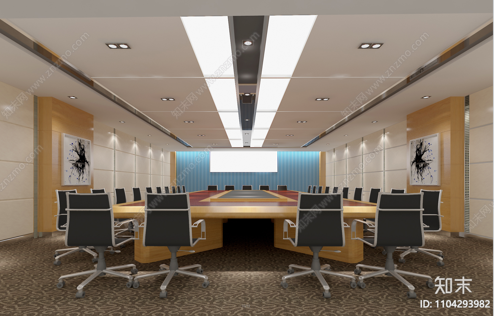 办公空间全套施工图施工图下载【ID:1104293982】