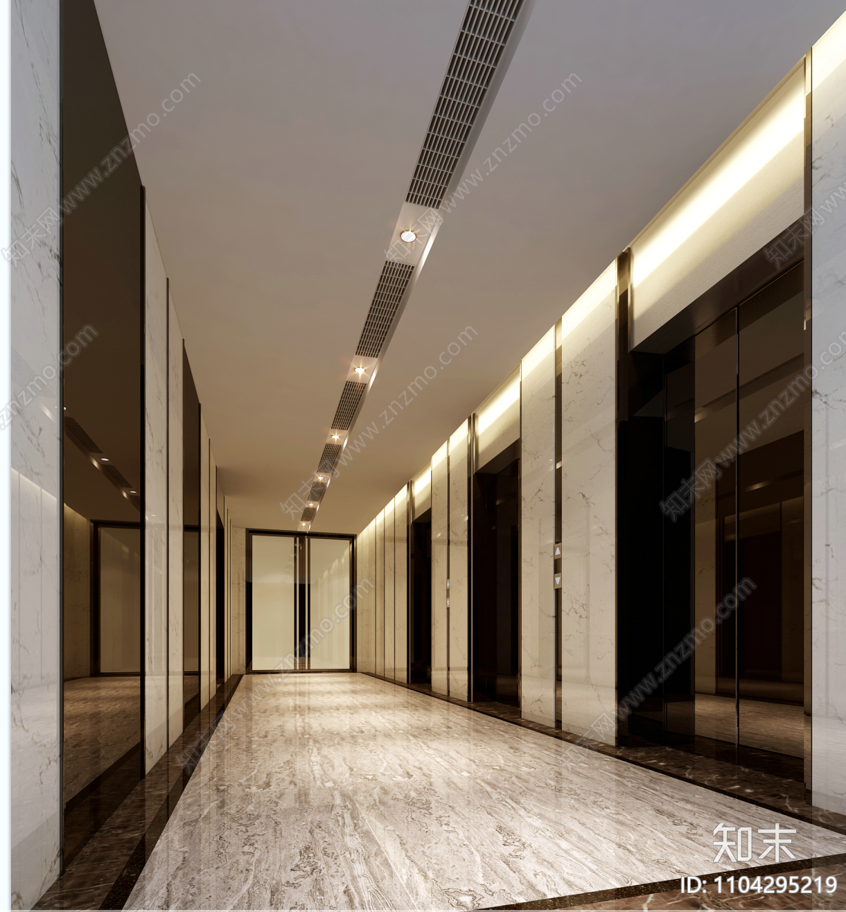 办公空间全套施工图cad施工图下载【ID:1104295219】