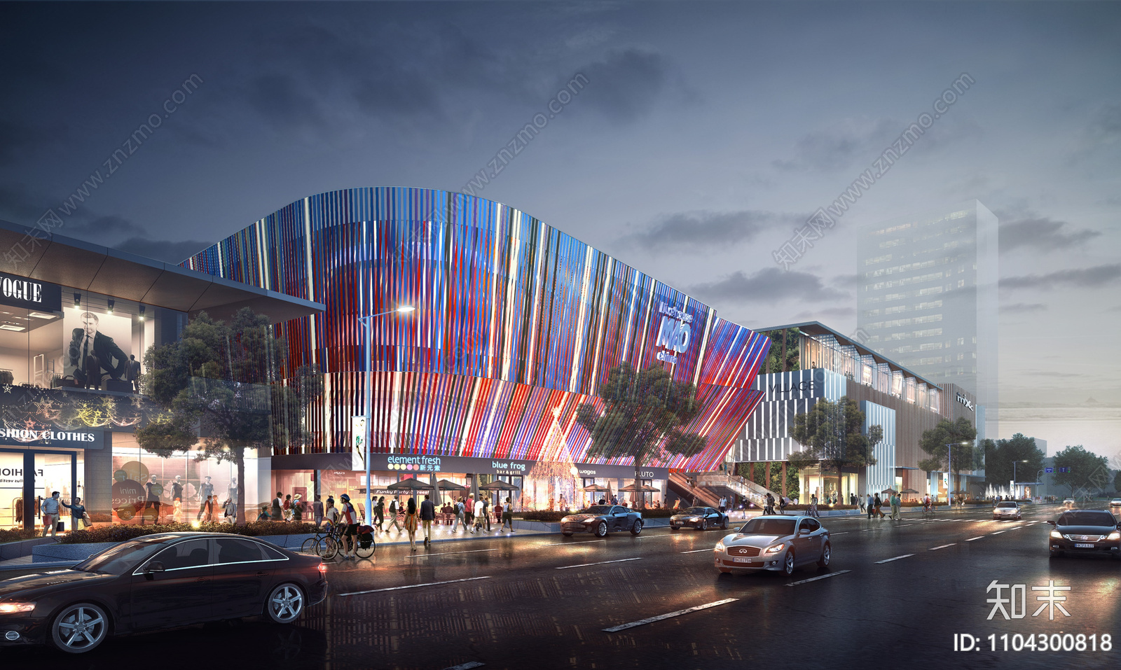 南京中山乐都汇购物中心项目施工图下载【ID:1104300818】