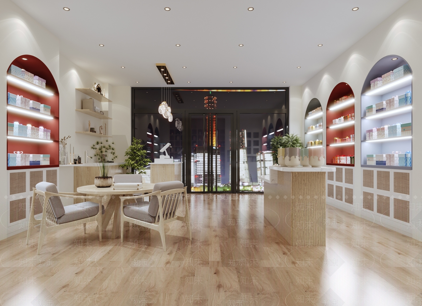 现代玩具礼品店3D模型下载【ID:1104332817】