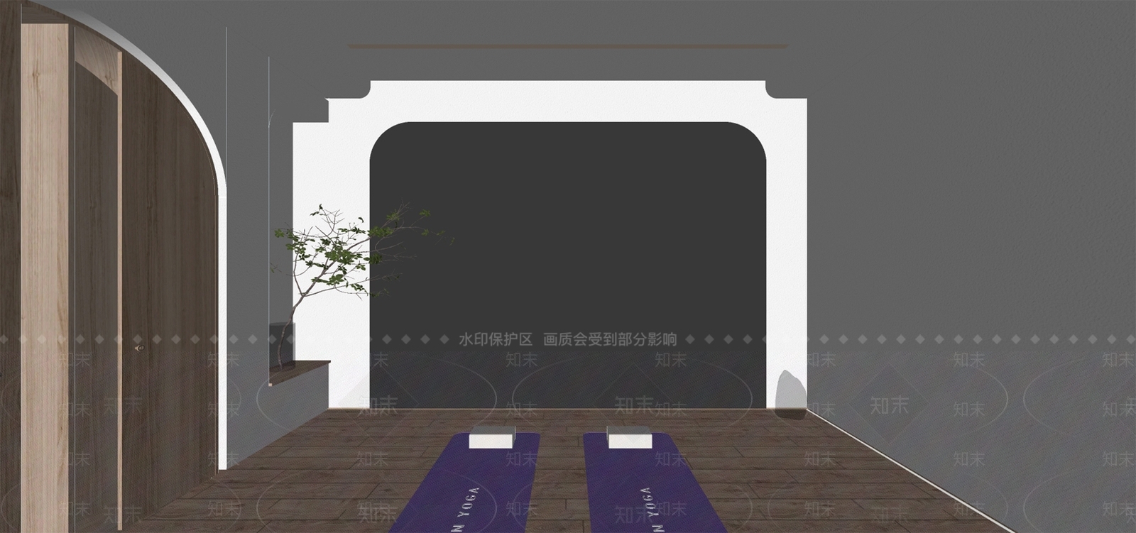 现代健身房SU模型下载【ID:1104361960】
