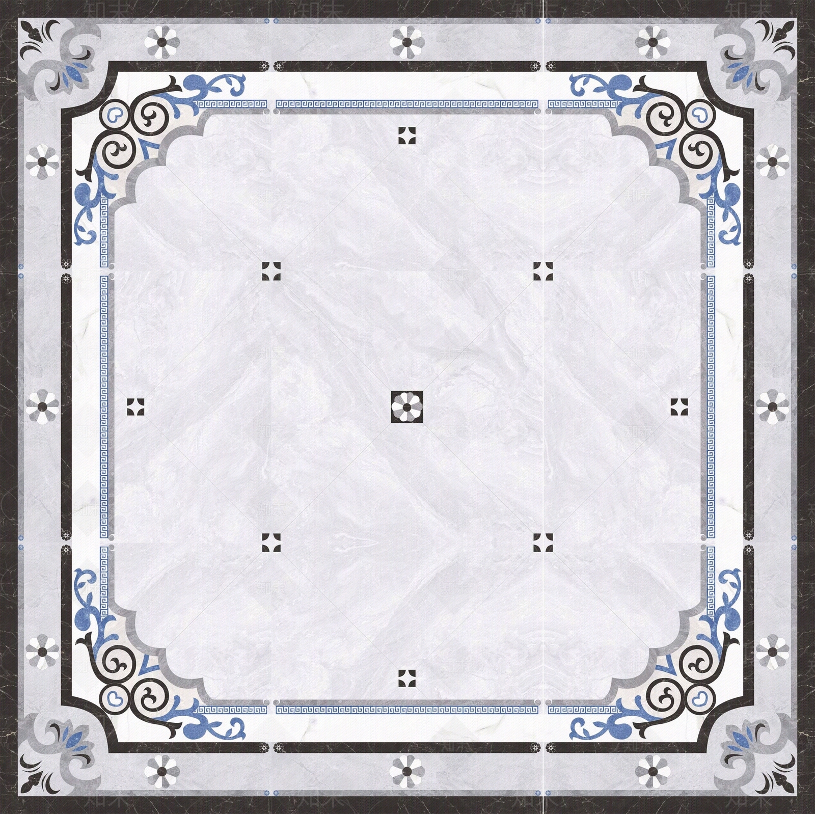 地面大理石拼花贴图下载【ID:1104370418】