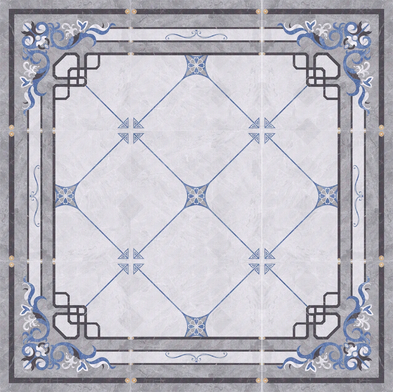 地面大理石拼花贴图下载【ID:1104370591】