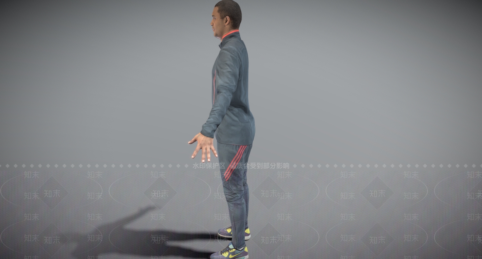 现代男人3D模型下载【ID:1104383541】