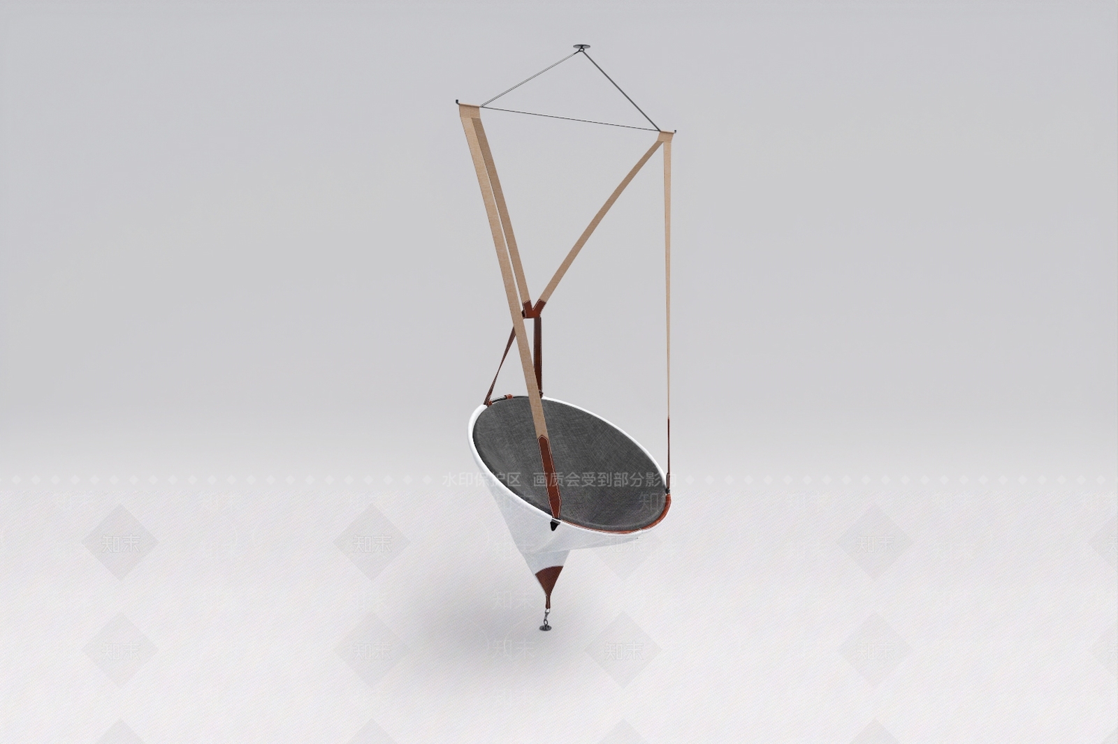 现代吊椅3D模型下载【ID:1104393428】