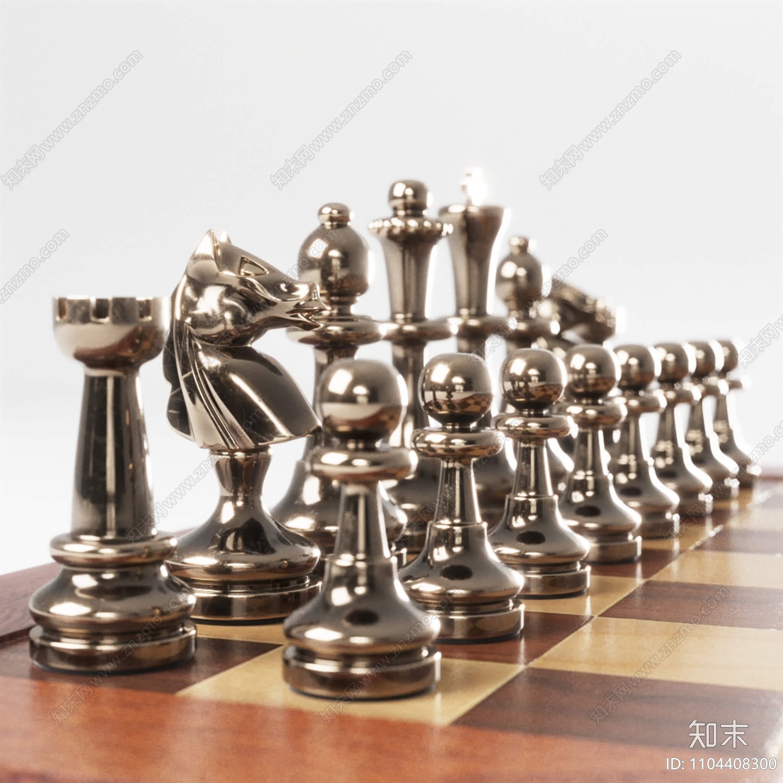 现代国际象棋3D模型下载【ID:1104408300】