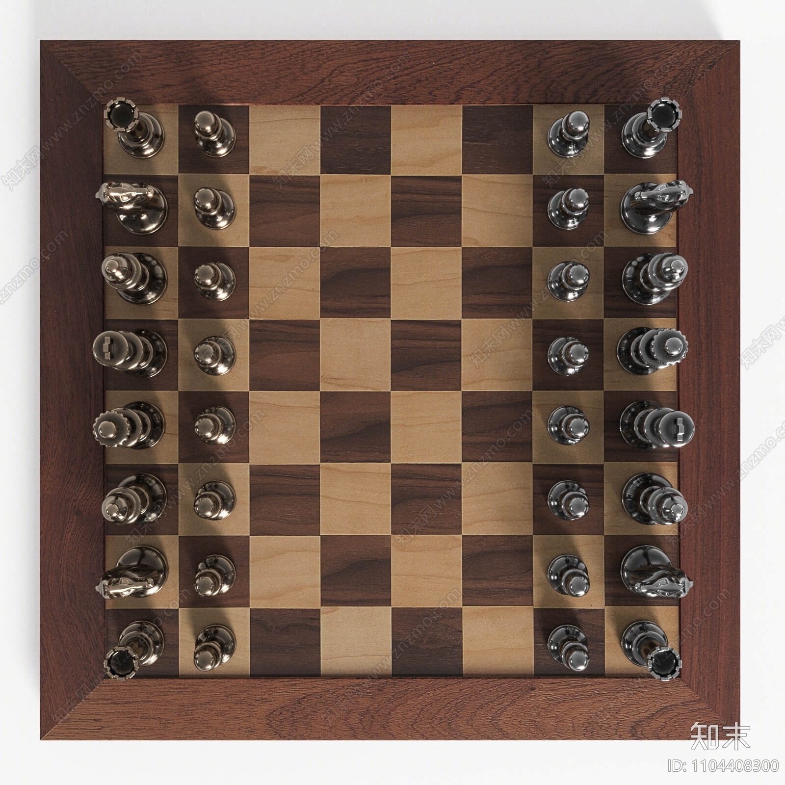 现代国际象棋3D模型下载【ID:1104408300】