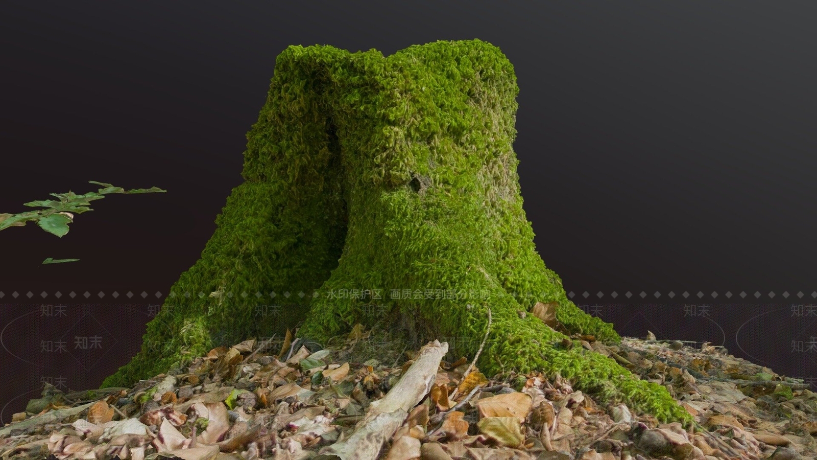 现代树桩3D模型下载【ID:1104516863】