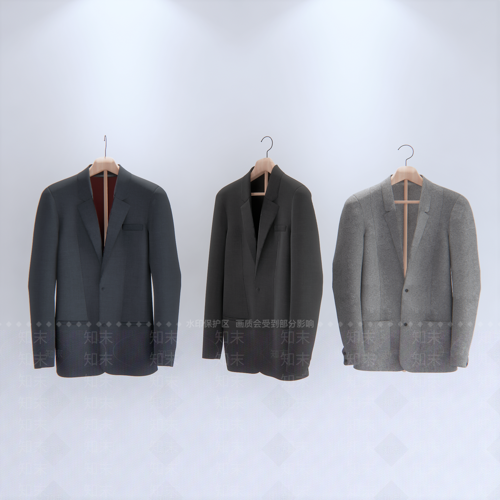 现代服装SU模型下载【ID:1104527778】