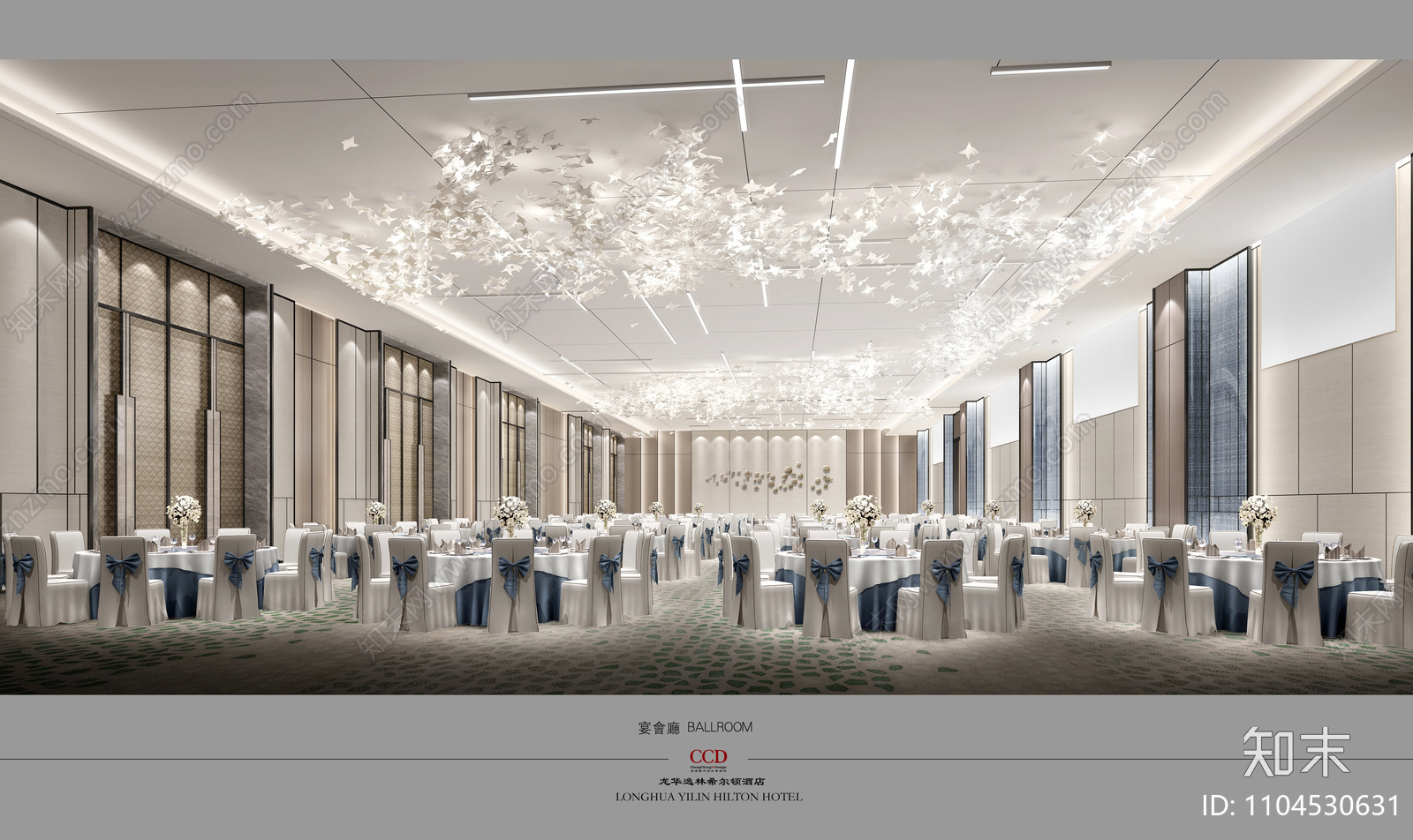 深圳龙华逸林希尔顿酒店施工图下载【ID:1104530631】