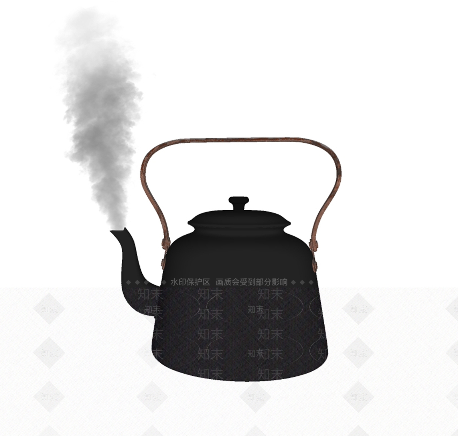 现代茶具SU模型下载【ID:1104537837】