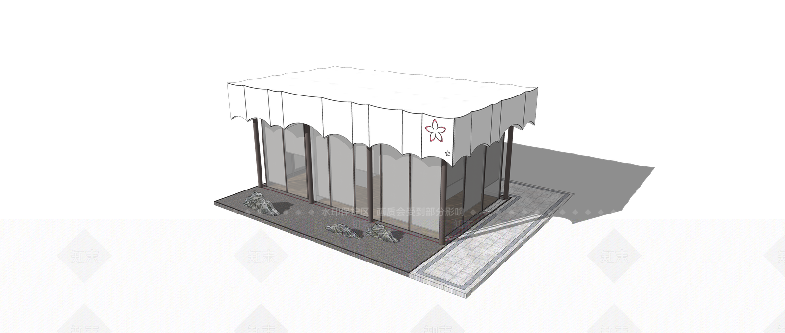 现代其它小公建SU模型下载【ID:1104625624】