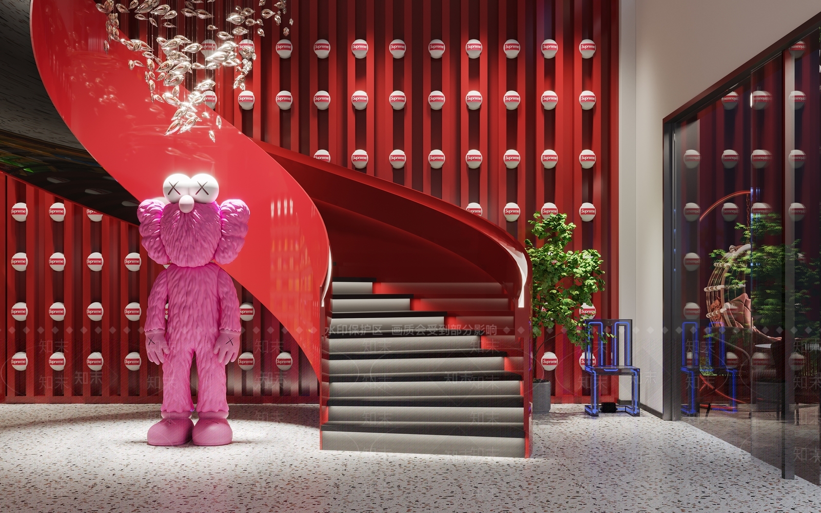 现代零食店3D模型下载【ID:1104590521】