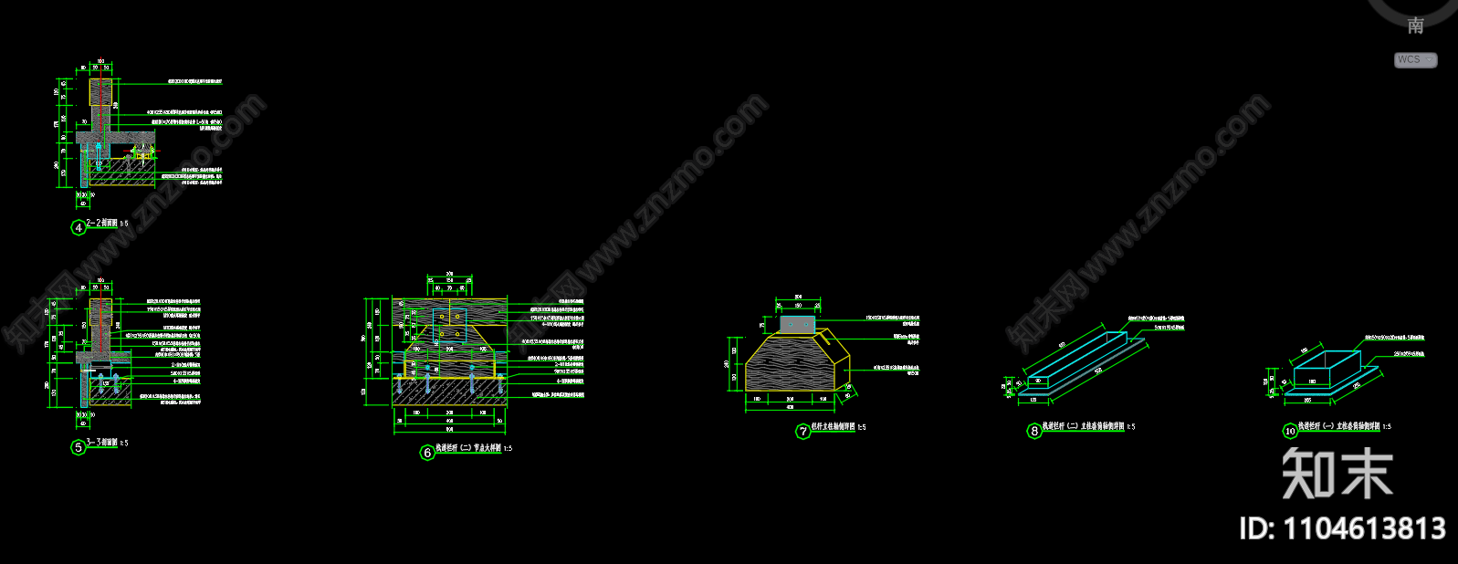 CAD详图cad施工图下载【ID:1104613813】