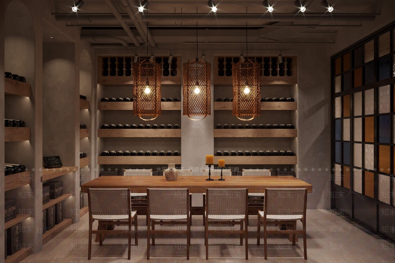 现代茶餐厅3D模型下载【ID:1104637024】