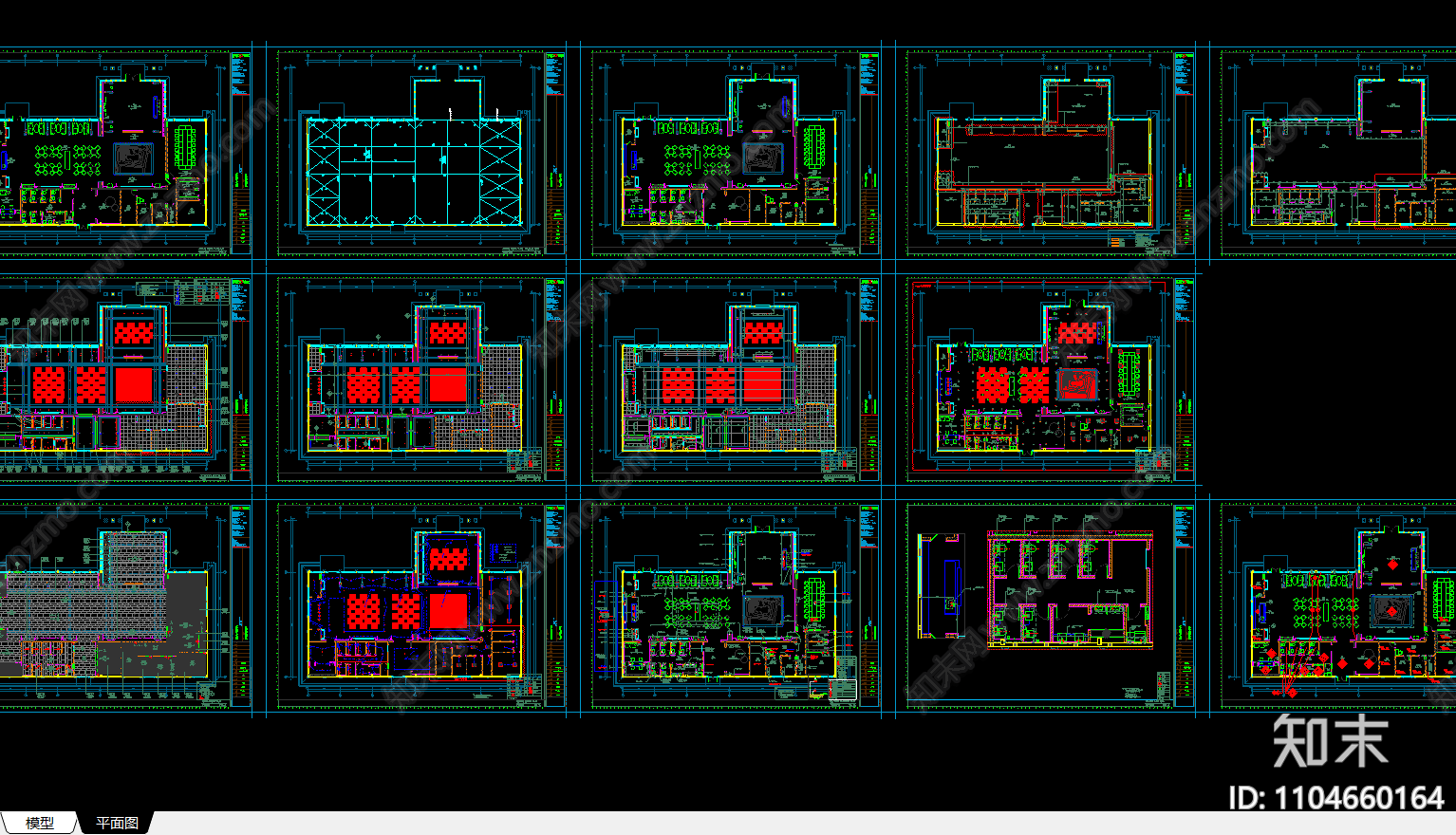 RDDcad施工图下载【ID:1104660164】