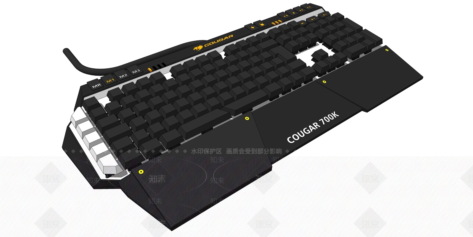 现代机械键盘SU模型下载【ID:1104682278】