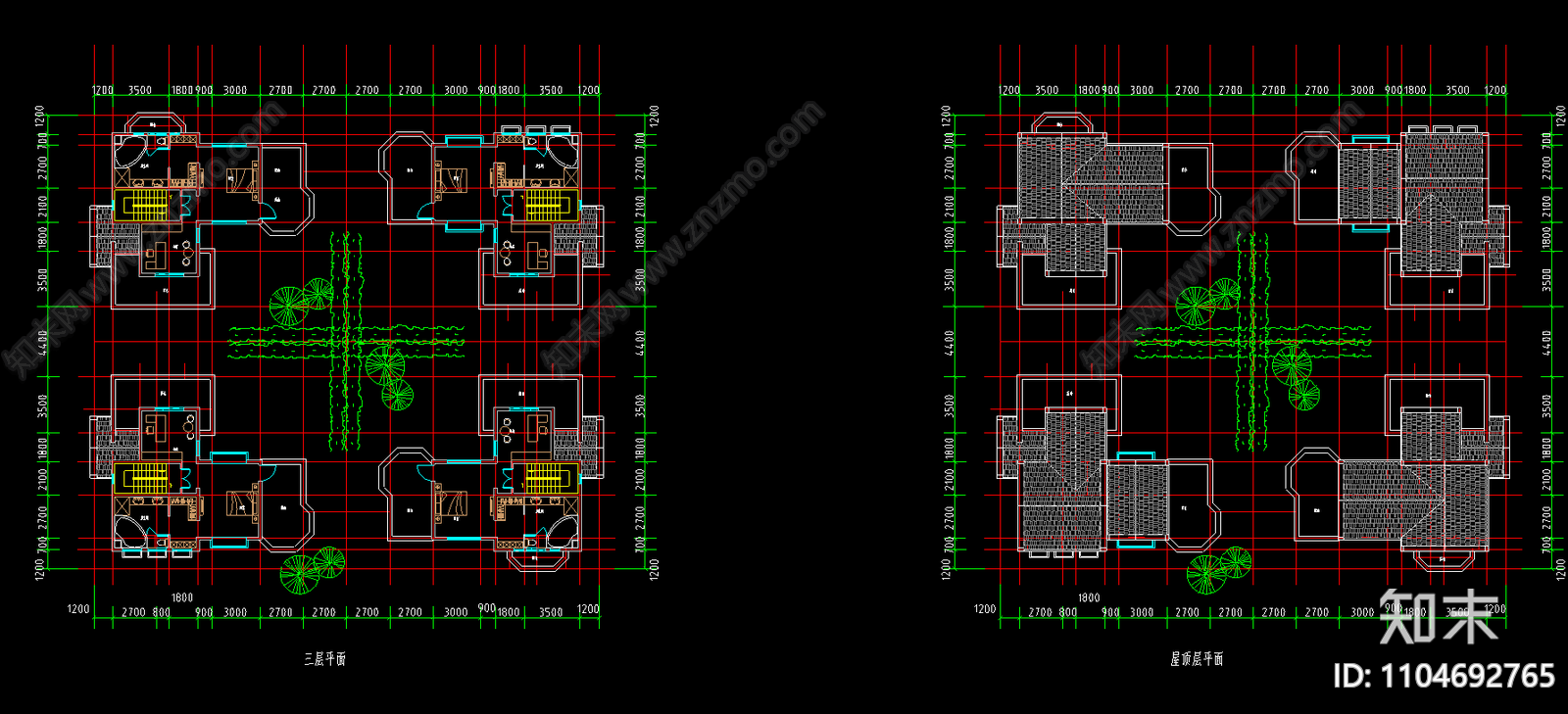 现代简约商业街施工图施工图下载【ID:1104692765】