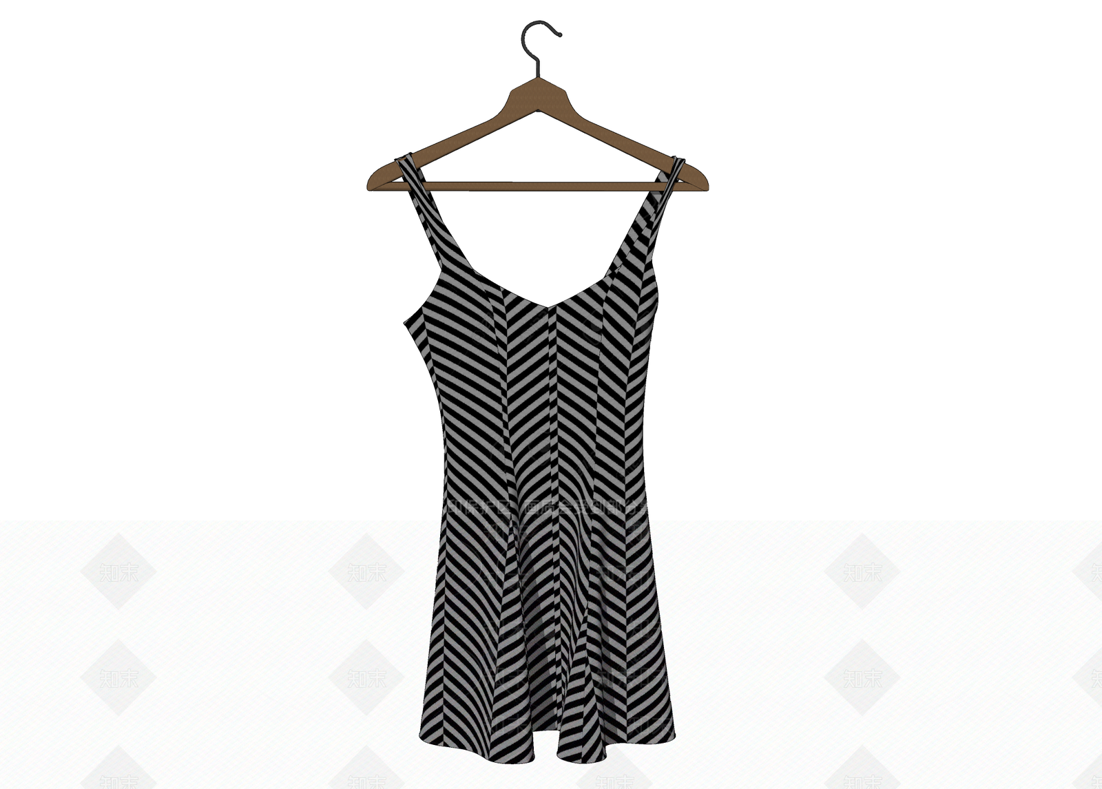 现代服装SU模型下载【ID:1104703322】