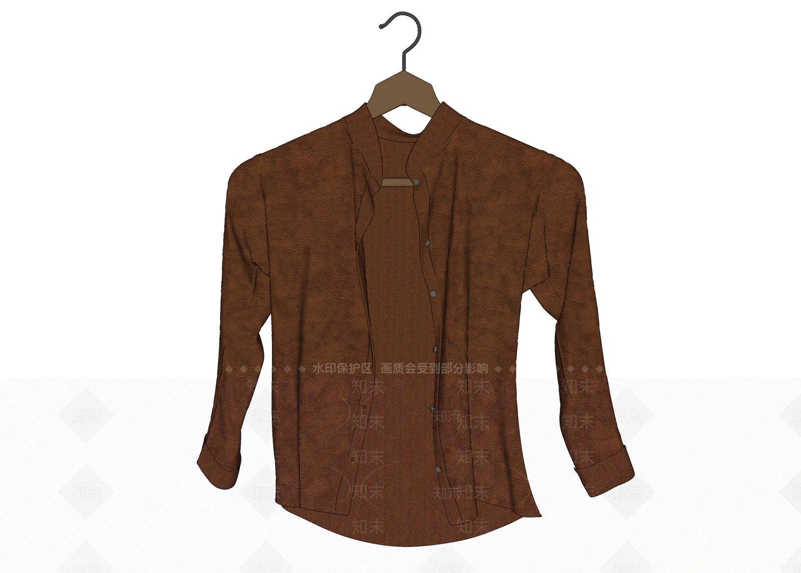 现代服装SU模型下载【ID:1104703303】