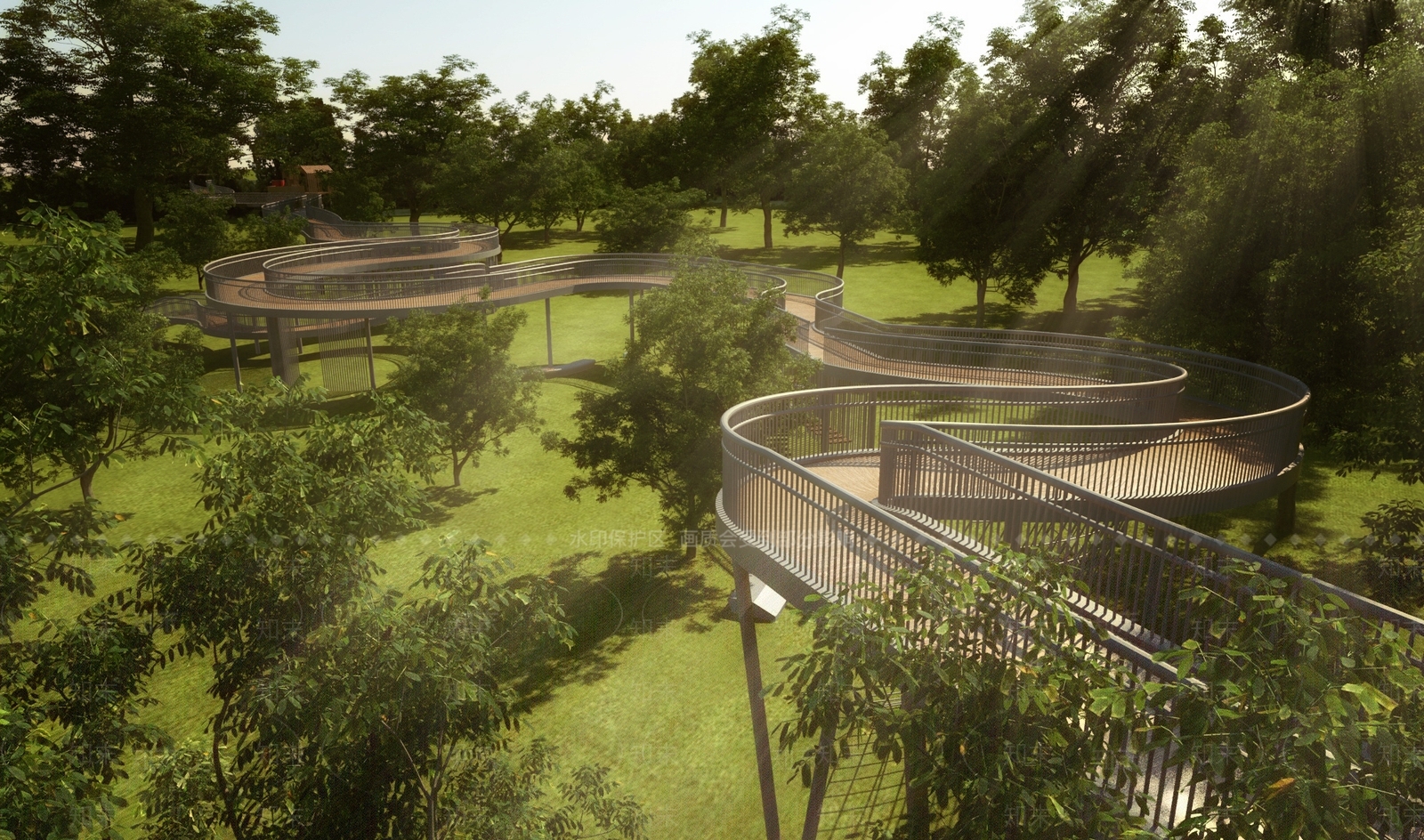 现代桥3D模型下载【ID:1104738669】