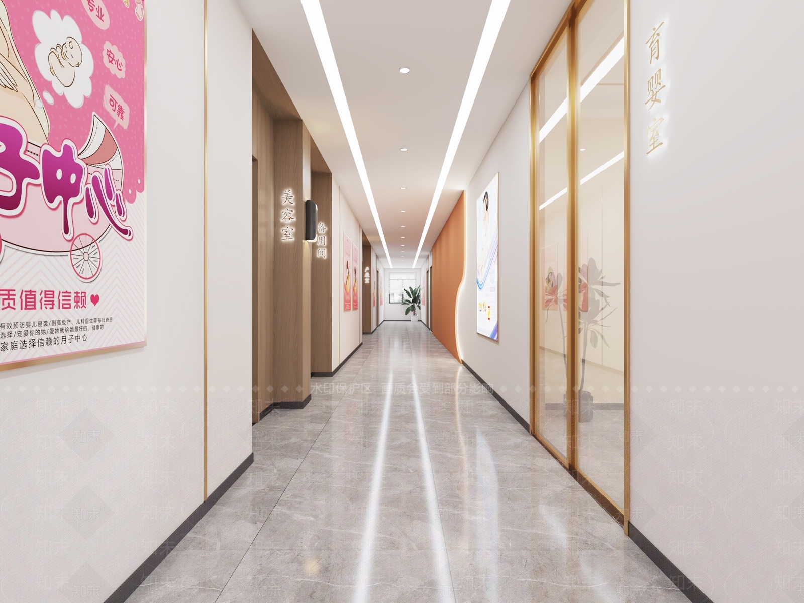 现代母婴店3D模型下载【ID:1104742720】