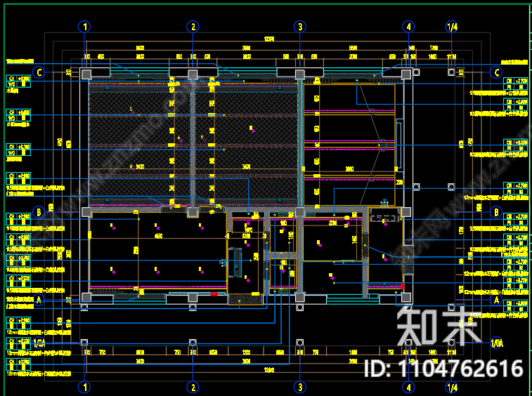 山涧酒店民宿施工图施工图下载【ID:1104762616】