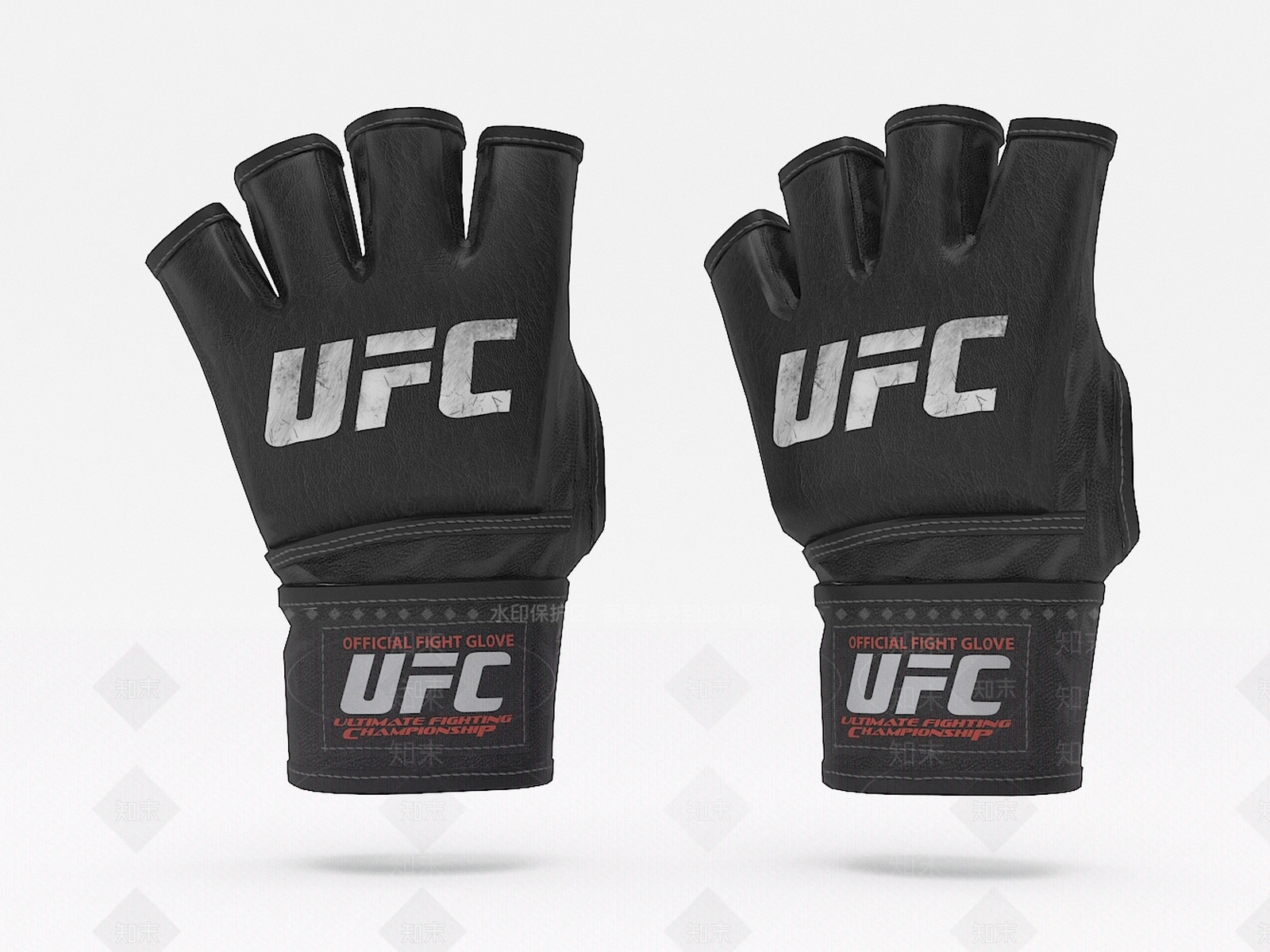 现代拳击手套3D模型下载【ID:1104792874】