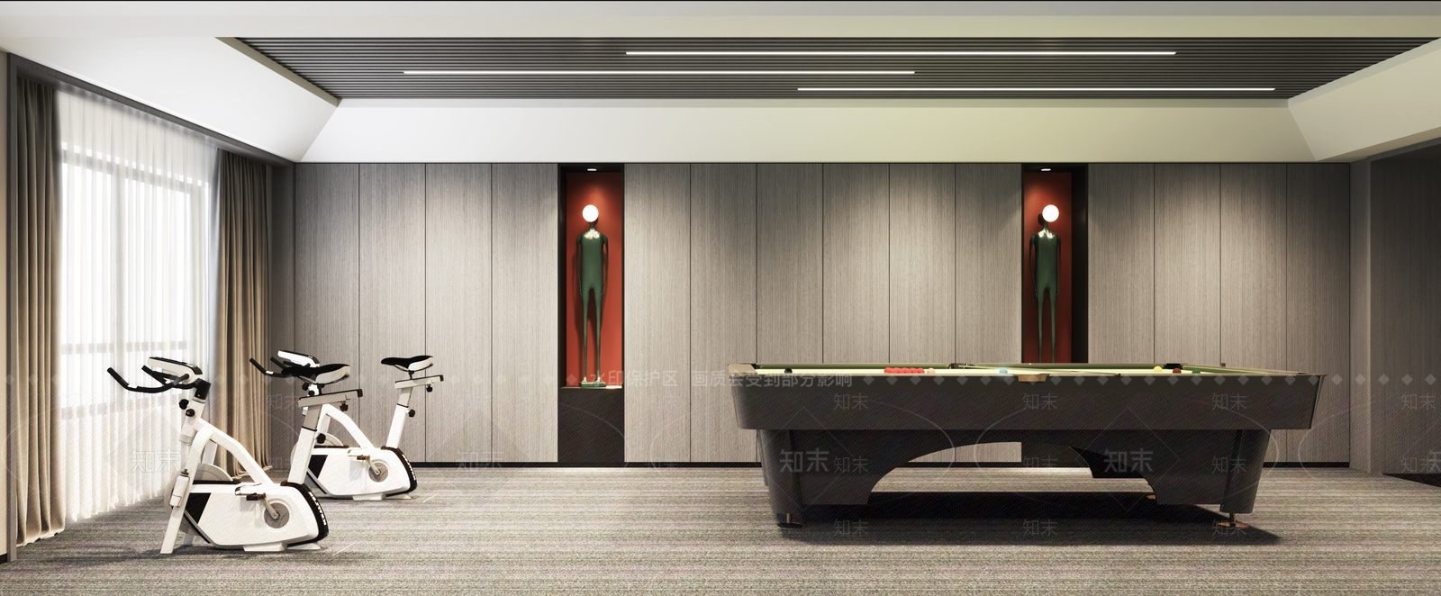 现代活动中心3D模型下载【ID:1104804928】
